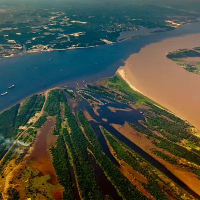 Rio Manacapuru / RDS do Piranha / Rio Solimões / Encontro das Águas